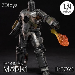 ZD toys Iron Man Mark 1 Action Figure 1/10Scale ZHONGDONG​ งานลิขสิทธิ์แท้โมสำเร็จ​ความสูง 18 cm