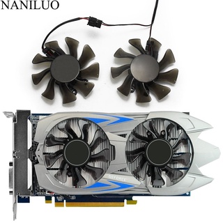 2PCS/lot 75MM GA82O2M GTX750 GTX750Ti Cooler Fan For GALAXY KFA2 GeForce GTX 750 750Ti Graphics Video Card Fan