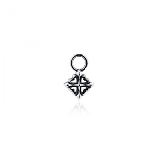 ake ake A la carte Rituals Cross Charm - GM จี้เงินแท้ 925 ลายกางเขน **จำหน่ายเป็นชิ้น ใส่ร้อยชุดต่างหูห่วง