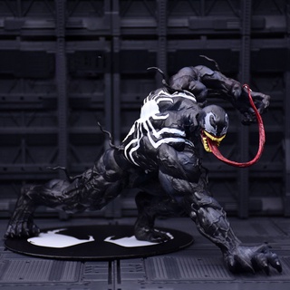 โมเดลฟิกเกอร์ Marvel Spider Man Venom SHF Edward Brock Joints PVC ของเล่นสําหรับเด็ก