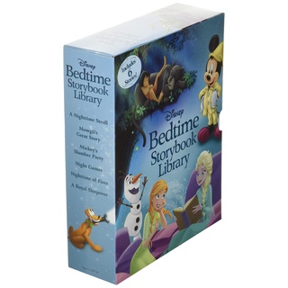 DISNEY BEDTIME STORYBOOK LIBRARY (6-BOOK SLIPCASE) หนังสือใหม่ English Book พร้อมส่ง