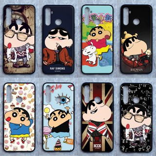 เคส Realme 5 / 5i / 5s / 6i / C3 ใช้เคสเดียวกัน ลายชินจัง ขอบนิ่มหลังแข็ง เคสมือถือ เคส Caseเคส TPU ขอบนิ่มหลังแข็ง ไม่ข