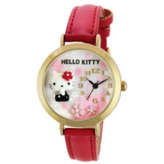 นาฬิกา hello kitty J AXIS สีแดง