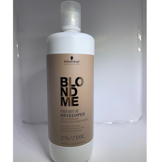 Schwarzkopf Blondme Premium Developer 2% 7volume 1000มล. ดีเวลลอปเปอร์ ผสมกับสีย้อมผม ชวาซคอฟ