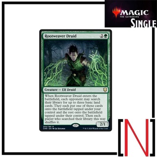 [MTG][Single][CMR] Rootweaver Druid ระดับ Rare [ภาษาอังกฤษ]