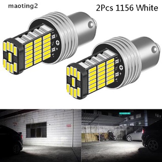 {maoting} ไฟเบรกท้ายรถยนต์ 1156 LED Canbus 15 SMD BA15S P21W พลังงานสูง 6000K สีขาว 2 ชิ้น
 {มาแรง