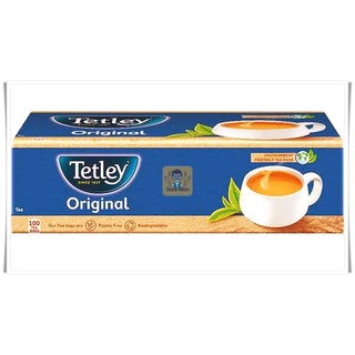 ชาดำเพื่อสุขภาพ (25 และ 100 ซอง) -- Tetley Black Tea (25 and 100 Tea Bags)