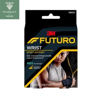 Futuro wrist sport support ข้อมือ พยุงข้อมือ ชนิดปรับกระชับได้ ( ดำ )