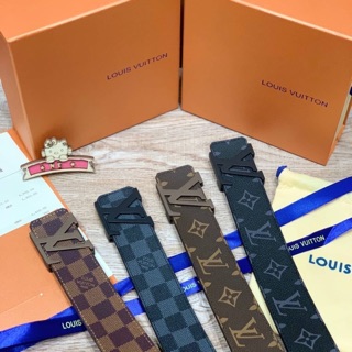 เข็มขัด louis vuitton lv belt  40mm Hiend  1:1 full set box หนังสวยงานดี