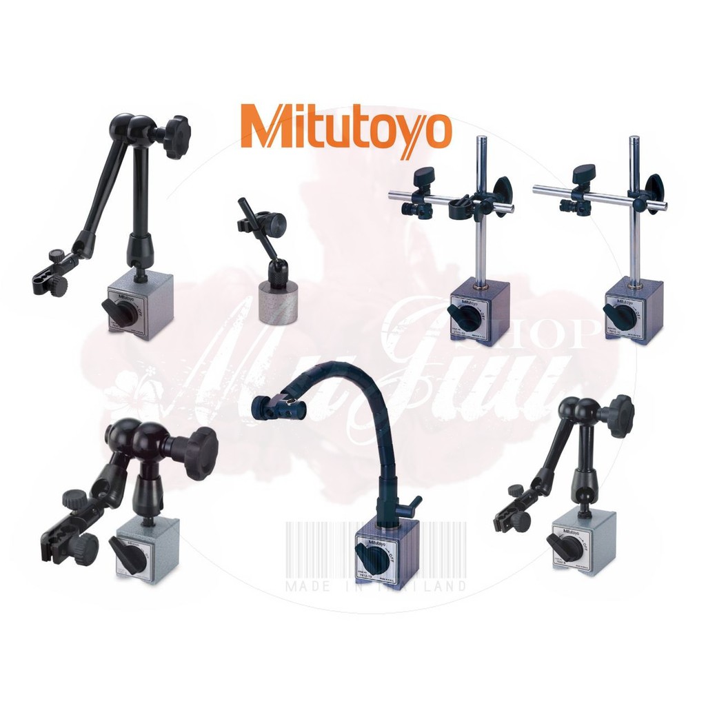 Mitutoyo Japan มิตูโตโย 7012-10 7033B 7031B 7032B ขาตั้งแม่เหล็ก Stand สแตนด์ไดอัลเกจ ขาตั้งสำหรับไดอัลเกจ