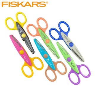 Fiskars scissors กรรไกรตัดกระดาษลวดลาย กรรไกรงานประดิษฐ์