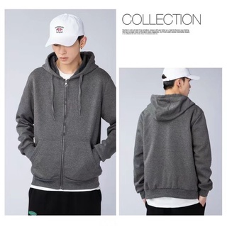 ⚡️ พร้อมส่ง⚡️เสื้อ​กัน​หนาว​ แขนยาว มี​ฮู้ด ทรง​หลวม​ ใส่สบา…