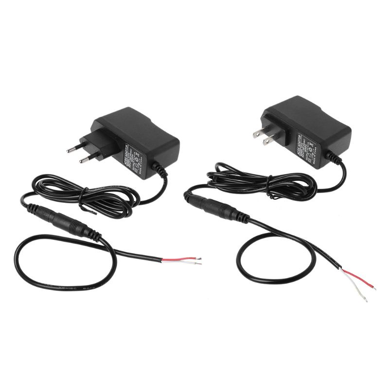 XU 5 5mmx2 1 มม.อะแดปเตอร์แปลง AC 100-240V สําหรับ DC 3V 1A Power Supply Charger EU US ปลั๊กสําหรับน