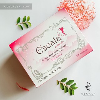 Escala Collagenคอลลาเจน ช่วยบำรุงน้ำข้อต่อกระดูก พร้อมช่วยให้ผิวเนียนนุ่ม กระจ่างใสลดริ้วรอยและรอยต่างๆ ทานง่ายไม่คาว