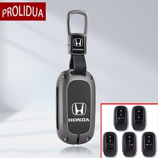 เคสกุญแจรถยนต์ แบบโลหะ อุปกรณ์เสริม สําหรับ Honda New 11th Civic Fc Fd HRV 2022