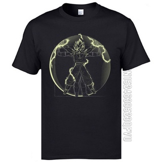 T-shirt  เสื้อยืด ผ้าฝ้าย พิมพ์ลายการ์ตูนอนิเมะ Z Shi Super Comic Vitruvian Kakarot variant สําหรับเด็กผู้ชายS-5XL