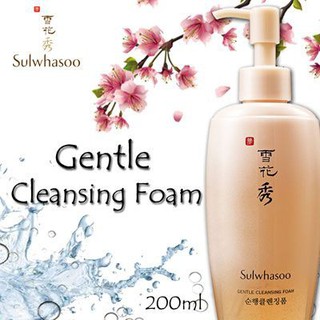 ✅ Sulwhasoo Gentle Cleansing Foam 200 ml.