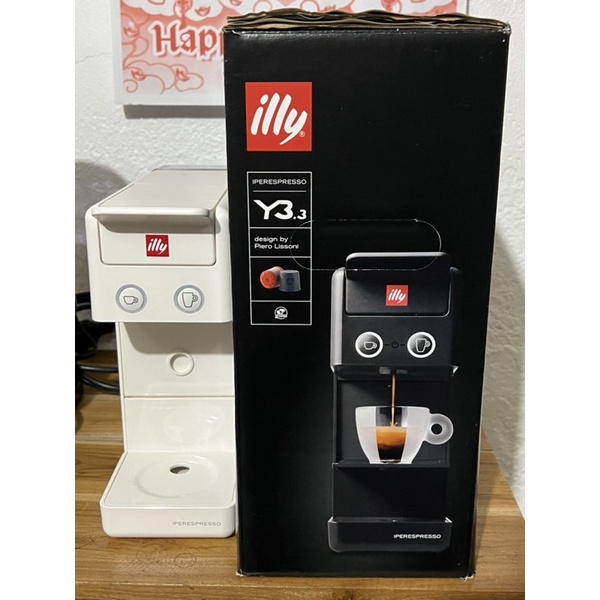 ILLY Y3.3 IPERESPRESSO WHITE COFFEE MACHINE