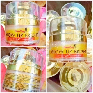 GLOW UP BRIGHT DAY &amp; NIGHT CREAM MASK ( Beauty Magic By Malinee)