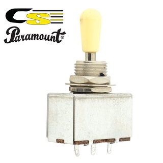 Paramount® TGS201 สวิทช์ 3 ทาง สีครีม (3 Way Toggle Box Switch / Cream Color)