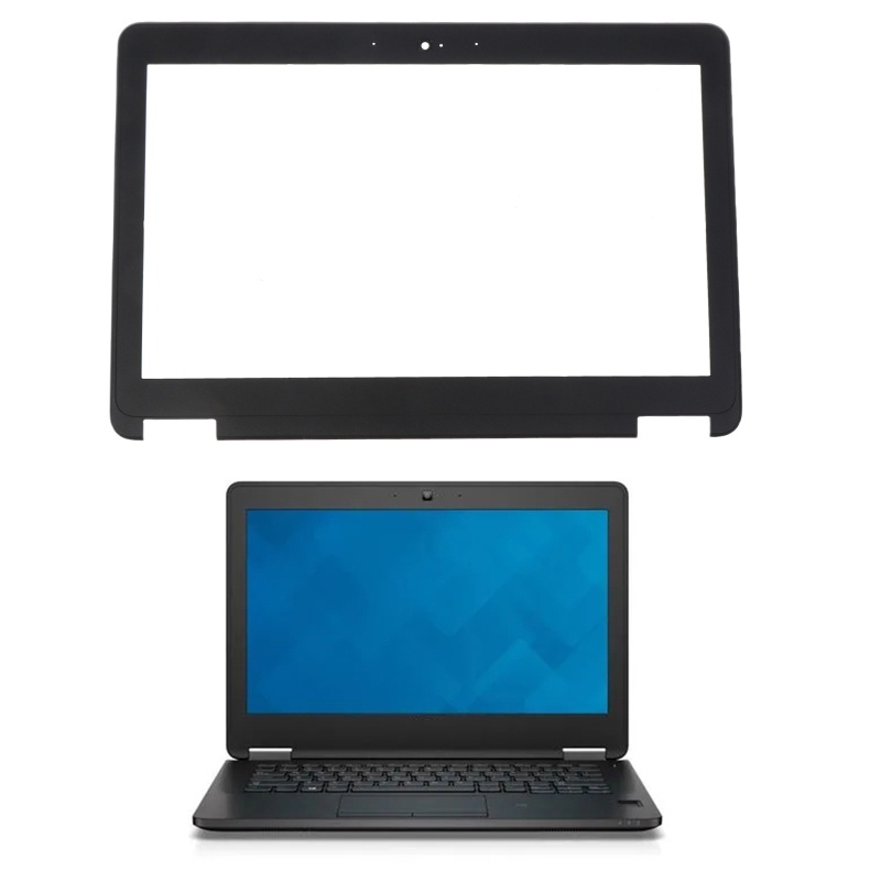 R * เปลี่ยนหน้าจอสําหรับ Latitude E7240 ฝาครอบด้านหน้า LCD 04VCNC