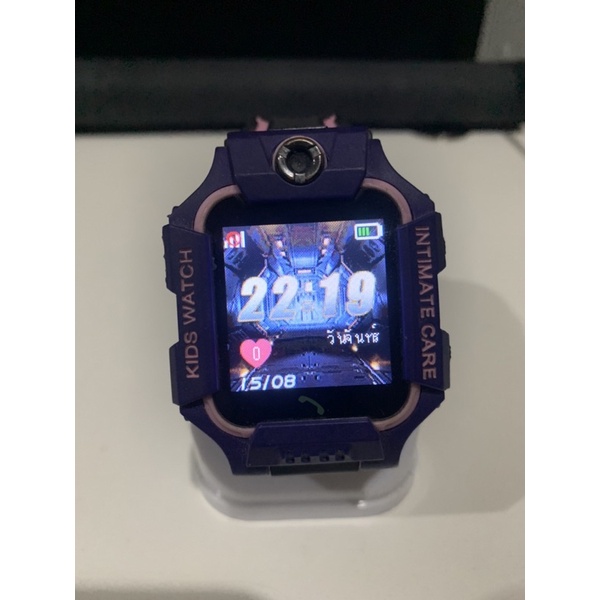 นาฬิกาเด็ก Smartwatch kids มือสอง ม่วง-ชมพู พร้อมสายชาร์จ Micro USB