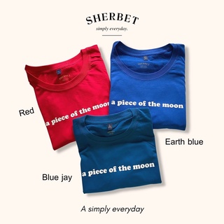 sherbettee|เสื้อยืดลาย a piece of the moon