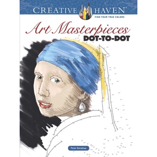 Creative Haven Art Masterpieces Dot-to-Dot (Creative Haven Coloring Books)