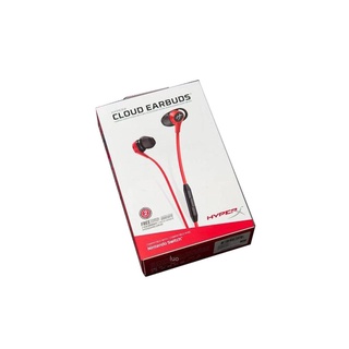 HyperX Cloud Earbuds Gaming Headphones with Mic HX-HSCEB-RD ( Red / Black )