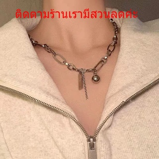 สร้อยคอยอดนิยมในปี 2022 ใหม่ Hip Hop Ins  Clavicle Chain Cool 0000 A07-01-9