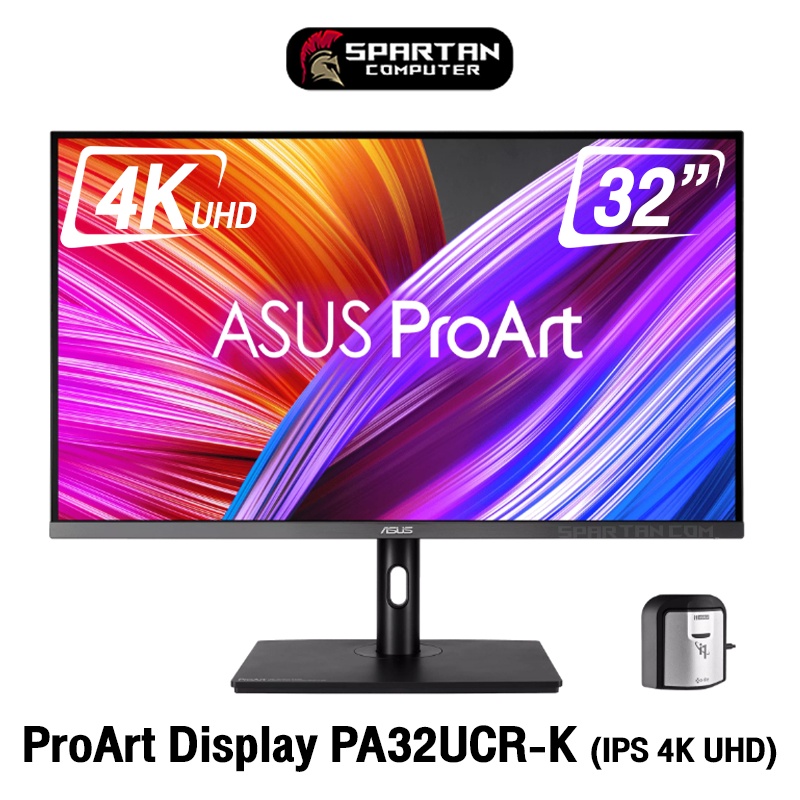 ASUS ProArt Display PA32UCR-K Professional Monitor 32" 4K UHD (3840 x 2160) 100% sRGB IPS 60Hz 5ms จอคอมพิวเตอร์