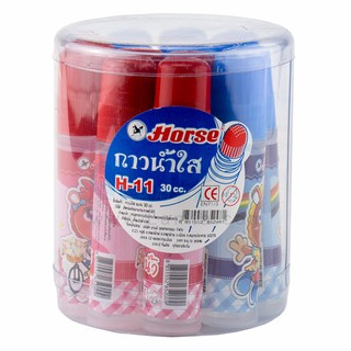 กาวน้ำหลอดรุ่น H11 ตราม้า 1 กระปุก/ 12 แท่ง ของแท้ 100%