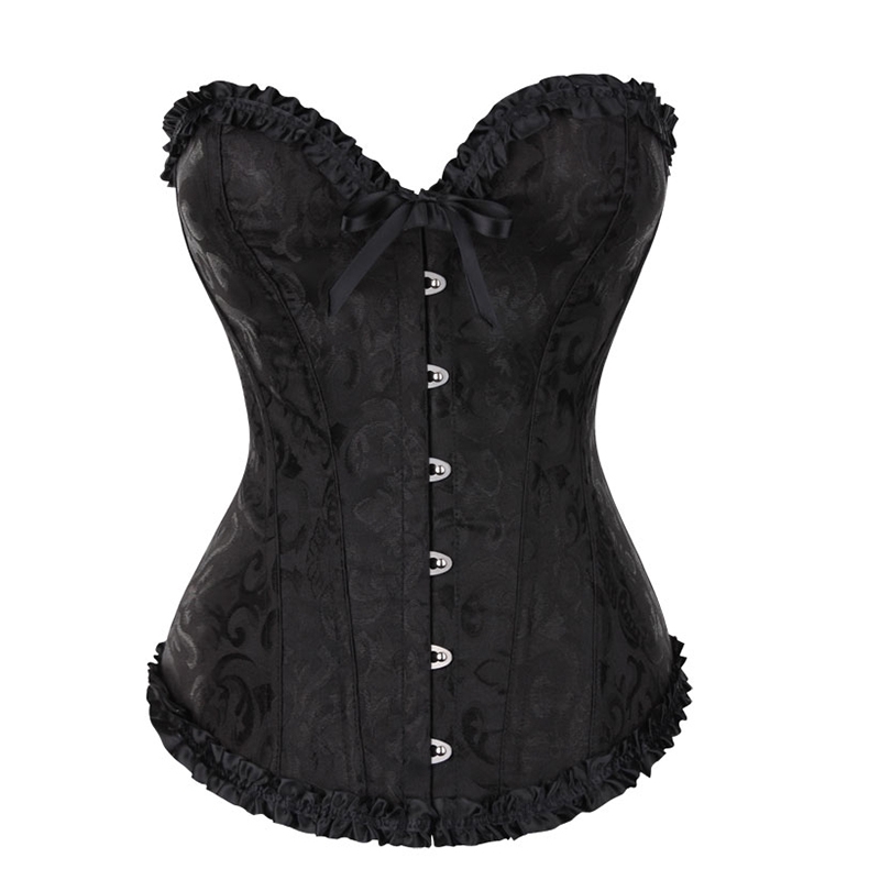Beonlema ผู้หญิงเซ็กซี่ Lace up Overbust Corset Top Corsets และ Bustiers Korse Corsage Korsett Plus ขนาด