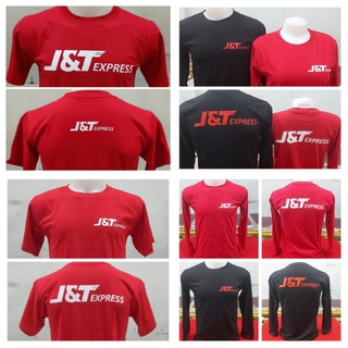 #เสื้อJ&amp;T Express ผ้ายืดคอทตอน100% สกรีนเอง ราคาถูก