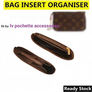 【นุ่มและเบา】ที่จัดระเบียบกระเป๋า for lv pochette accessories bag organiser  ที่จัดกระเป๋า in bag ที่จัดทรง organizer insert