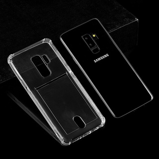 !!!พร้อมส่งจากไทย!!! Samsung case TPU เคสใส เสียบบัตรได้ Note8 Note9 Note10 Note10plus S8 S8plus S9 S9plus S10 S10plus