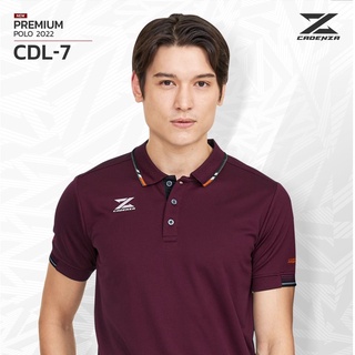 CDL-7 เสื้อโปโลชาย เสื้อทำงานชายสีเรียบ ยี่ห้อ CADENZA  ของแท้ 100% SET2