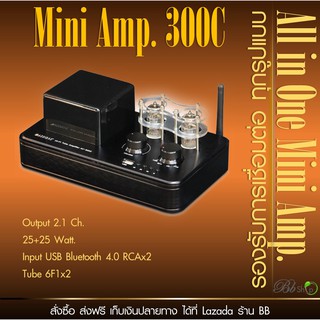 Mini amp 300C แอมป์หลอดราคาสามพันกว่า