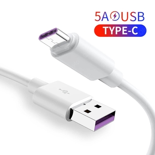 5 A / 2a Usb Type C สายเคเบิ้ลชาร์จอย่างรวดเร็ว 3 . 0 4 . 0 1 M Usb - C สําหรับ Huawei Samsung Note 9 Type - C