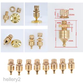 [HELLERY2] 8x Pure Copper Speaker Shock Absorbing Spike Feet Isolation Base Stand Pads