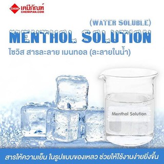 SWS-CA1326-A ไซวิส สารละลาย เมนทอล (ละลายในน้ำ) (Thai) (SciWis Menthol Solution (Water Soluble))