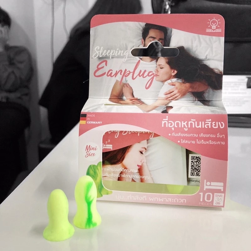 ที่อุดหูนอนแบบโฟมลดเสียง 36db thumbnail 3