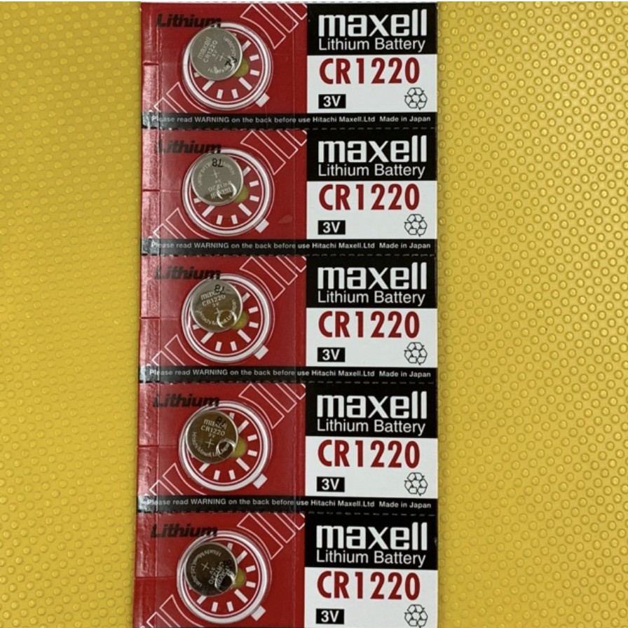 ถ่านกระดุม Maxell CR1220
