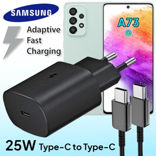 ที่ชาร์จ Samsung A73 5G 25W Usb-C to Type-C ซัมซุง หัวชาร์จ(EU) Fast Charge ชาร์จด่วน แท้ศูนย์ รับประกัน