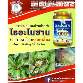 ยาป้องกันกำจัดโรคพืชไธอะโนซาน ไทแรม (thiram) ขนาด 500 กรัม