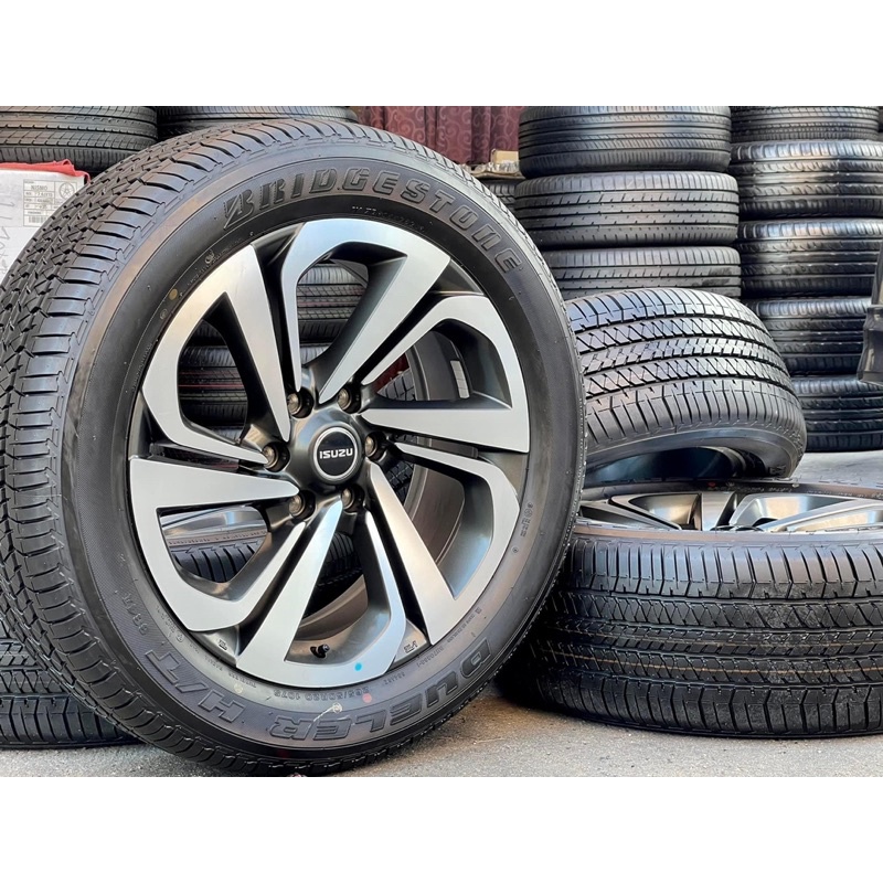 ล้อIsuzu MuX ขอบ20”ถอดป้ายแดงพร้อมยางบริสโตนปี22