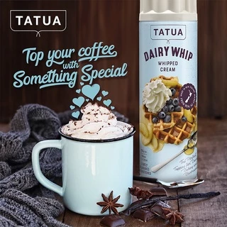 (ส่งฟรี *ส่งไว*) Tatua Dairy Whip Lite Whipped Cream 250g. พร้อมใช้งาน ทาทัว แดรี่ วิป ไลท์ วิปครีม ไขมันต่ำ 250 กรัม