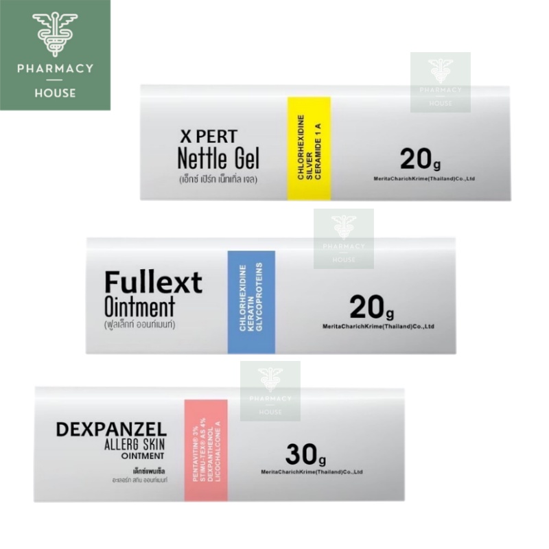 Fullex Ointment / X Pert Nettle Gel / Dexpanzel Allerg Skin Ointment
