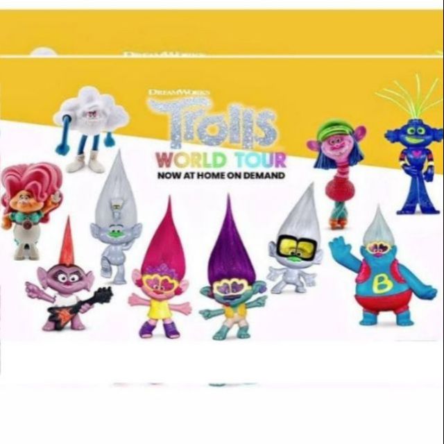 Trolls World Tour Happy Meal MC Donald Toy 2020 ถูกที่สุด