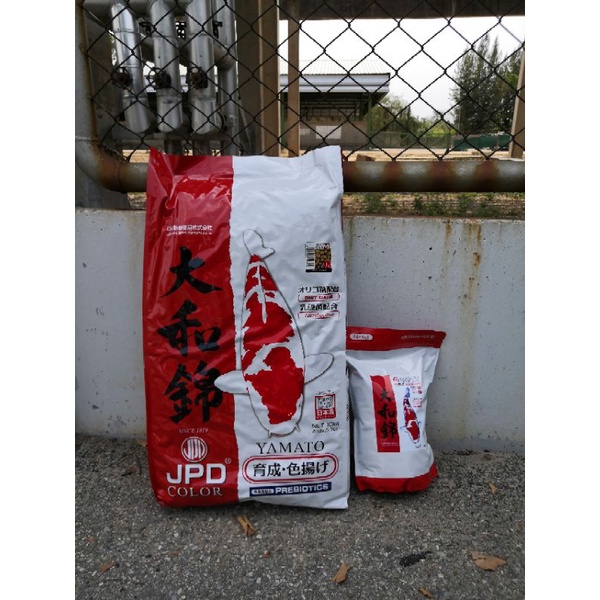 💥JPD​ YAMATO​ เร่ง​สี​&เร่งโต ถุง​ 10kg. อาหารนำเข้า​จาก​ญี่ปุ่น